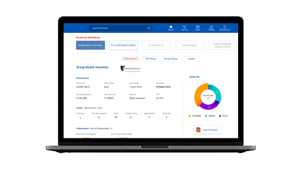 HR Management Dashboard Interface